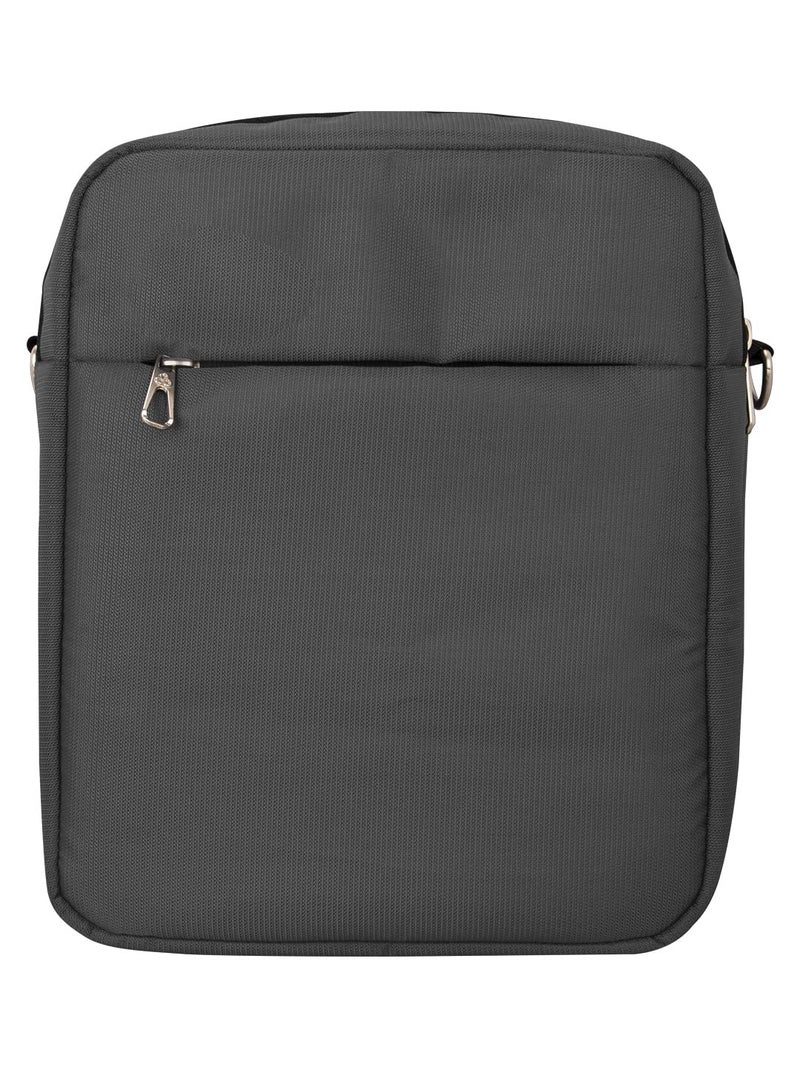 COSMUS Traviti Travel Sling Bag Shoulder Messenger Bag for Men Grey - Image 4
