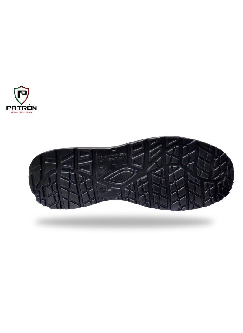 Patron JOGGER | S998 PATRON Men Women Leather Safety Shoe Metal Free Composite Toe Cap Mesh Breathable Lightweight Comfortable Puncture Proof Industrial Factory work Protective |  JOGGER S998 (0.950 Kgs.)  - Image 3