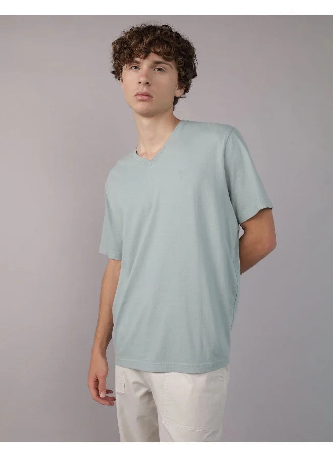 امريكان ايجل AE Super Soft Icon V-Neck T-Shirt