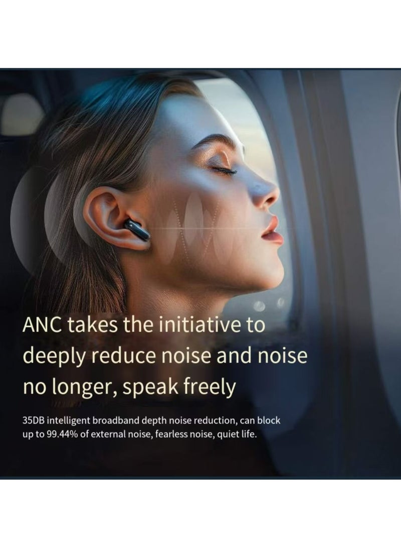 Full color touch screen Bluetooth earphones ANS+ENC dual noise reduction in ear earphones - Image 3