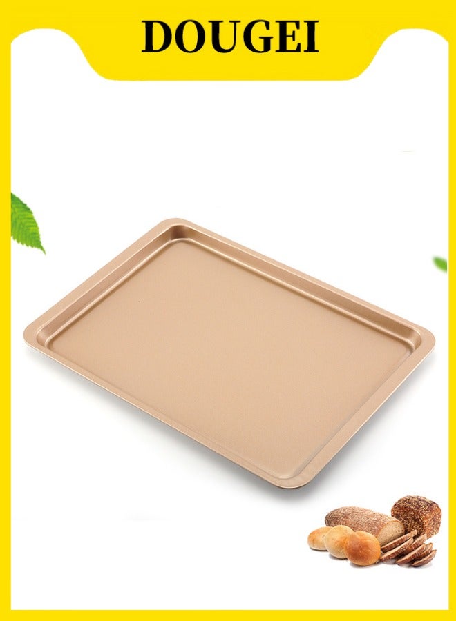 دوغي صينية خبز فرن الكيك ، للطبخ في المطبخ ، خبز ورقة ملفات تعريف الارتباط للسلع المنزلية أطباق الخبز ، صواني خبز غير لاصقة من الفولاذ الكربوني ، مجموعات أساسيات مستلزمات الخبز - Image 1