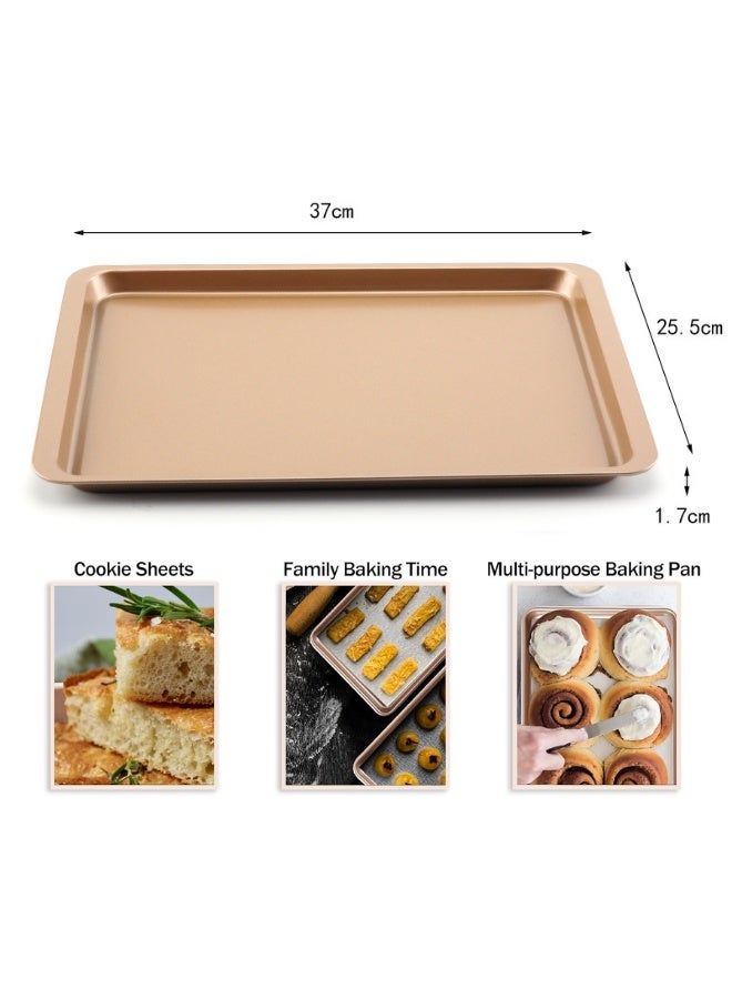دوغي صينية خبز فرن الكيك ، للطبخ في المطبخ ، خبز ورقة ملفات تعريف الارتباط للسلع المنزلية أطباق الخبز ، صواني خبز غير لاصقة من الفولاذ الكربوني ، مجموعات أساسيات مستلزمات الخبز - Image 2