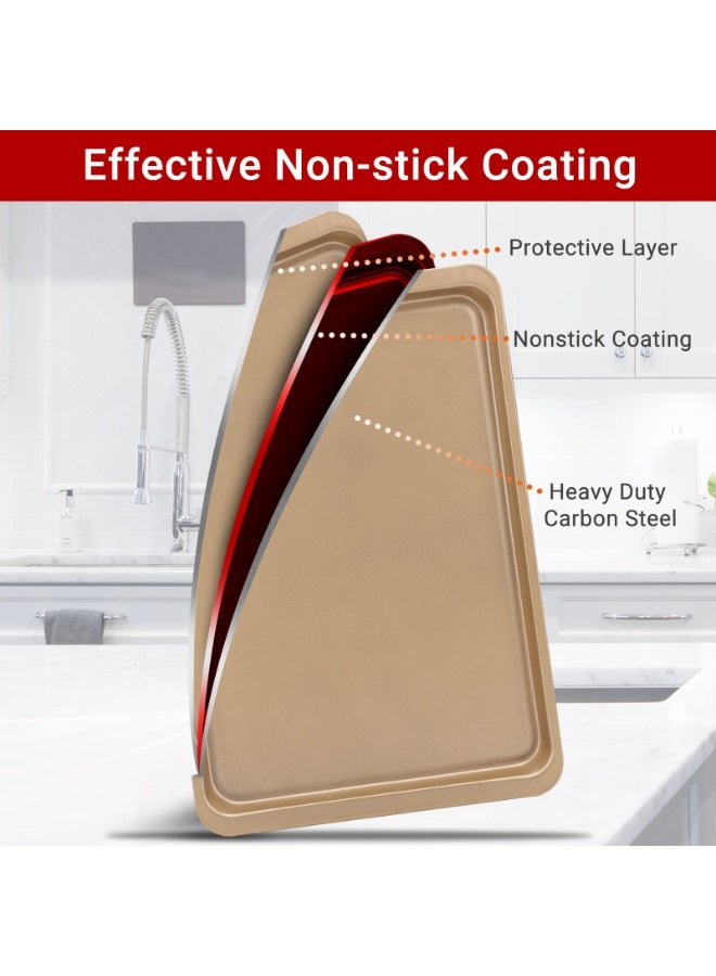 دوغي صينية خبز فرن الكيك ، للطبخ في المطبخ ، خبز ورقة ملفات تعريف الارتباط للسلع المنزلية أطباق الخبز ، صواني خبز غير لاصقة من الفولاذ الكربوني ، مجموعات أساسيات مستلزمات الخبز - Image 3