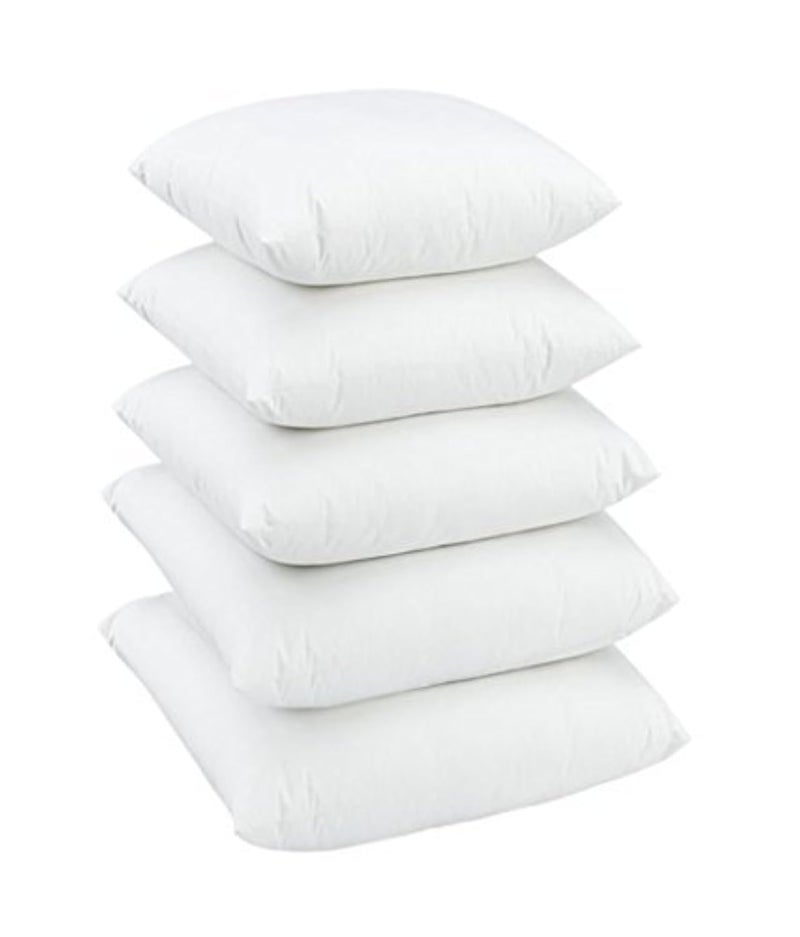Clasiko Microfiber Cushion Filler 22 x 22 Inches Set of 5 | Suitable for Sofa, Bed & Floor - Image 1