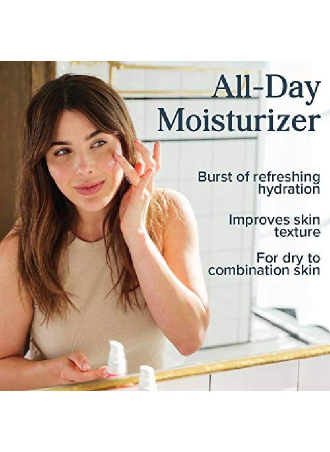 Heritage Store - Rosewater Facial Moisturizer Soothing Gel Cream For Dry Skin To Combination Skin With Rose Complex Niacinamide & Hyaluronic Acid Vegan Paraben Free & Cruelty Free 2Oz - Image 1