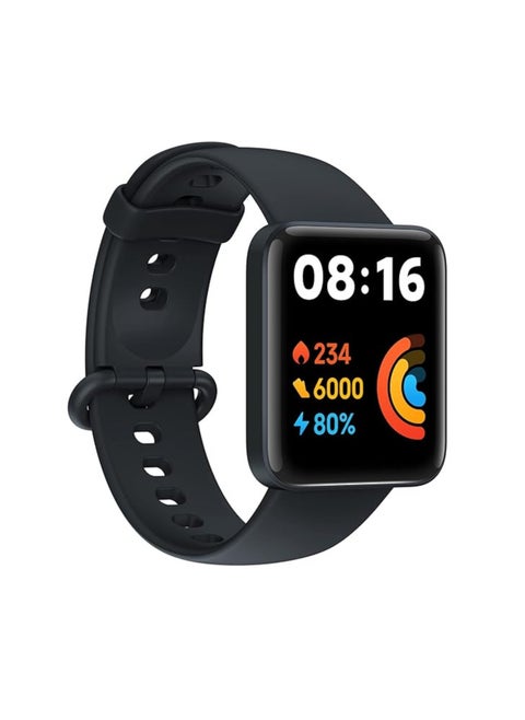 Redmi Watch 2 Lite - Multi-System Standalone GPS, 3.94 cm Large HD Edge Display, Continuous SpO2, Stress & Sleep Monitoring, 24x7 HR, 5ATM, 120+ Watch Faces, 100+ Sports Modes, Women’s Health, Black
