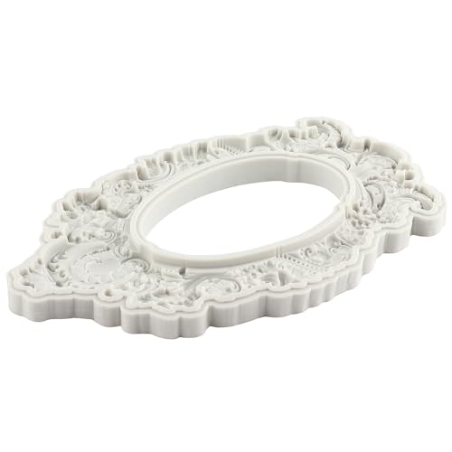 YANQINMS Baroque Frame Silicone Molds Picture Frames Fondant Mold Vintage Photo Frame Chocolate Candy Molds For Sugar Cake Decorating Cupcake Topper Gum Paste Polymer Clay - Image 5