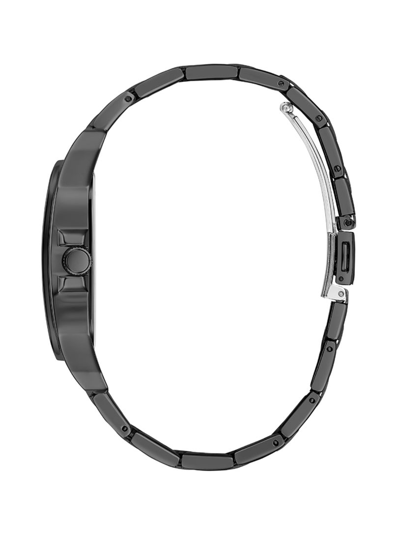 GUESS Mens Black Multi-function Black Dial Watch - GW0631G2 - Image 3