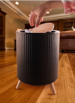 Generic 16-liter decoration basket - Colors: white, black - A touch of elegance in every corner EX  - Image 4