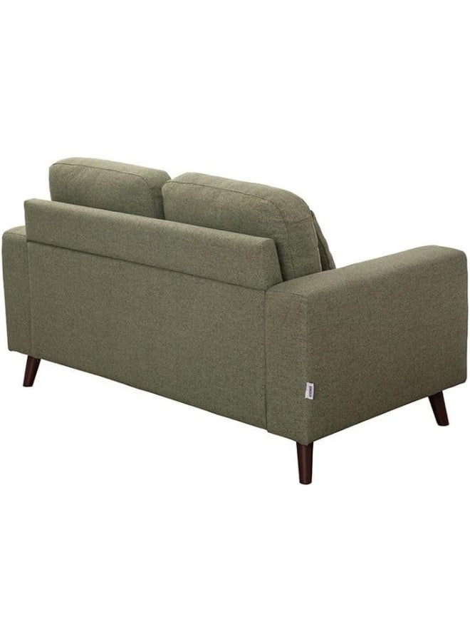 Comfynest Comfynest Caspian 3-Seater Fabric Sofa With 2-Year Warranty 196X92X90Cm Light Green - Image 4