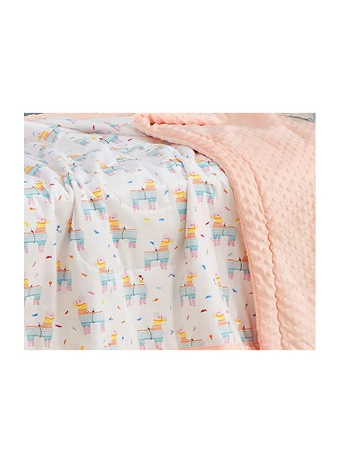 Pixie Babamama Baby Blanket, Peach (Pack of 1) - Image 2