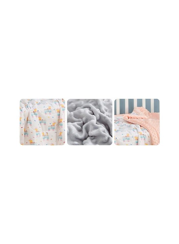 Pixie Babamama Baby Blanket, Peach (Pack of 1) - Image 3