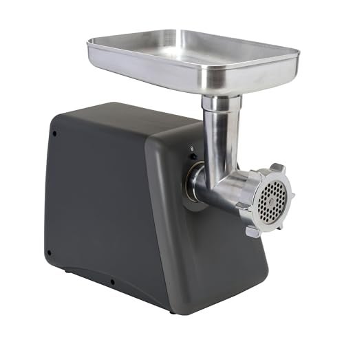LEM Products #8 Countertop Meat Grinder, 575 Watt Aluminum Electric Meat Grinder Machine, Ideal for Occasional Use - Image 1