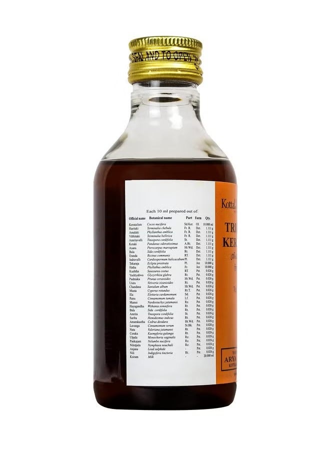 Kottakkal Triphaladi Kera Tailam -200 Ml - Image 2
