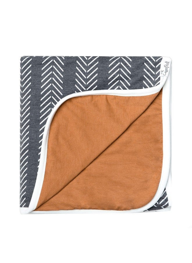 Copper Pearl Soft Baby Quilt - Three-Layer, Breathable, Toddler Blanket - Newborns to Toddlers - 46x46 Premium Polyester/Rayon - Cozy - Canyon - Image 1