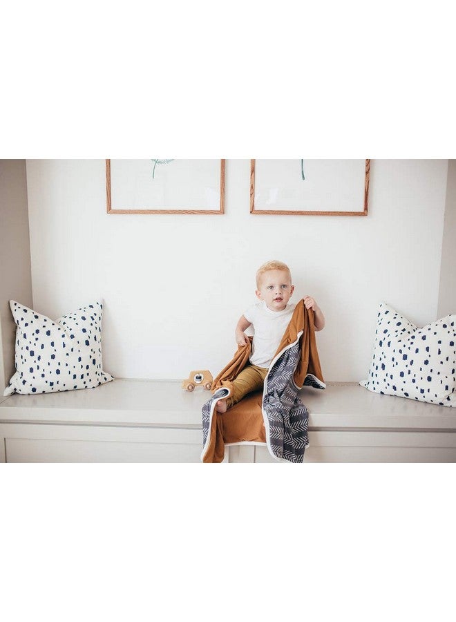 Copper Pearl Soft Baby Quilt - Three-Layer, Breathable, Toddler Blanket - Newborns to Toddlers - 46x46 Premium Polyester/Rayon - Cozy - Canyon - Image 4