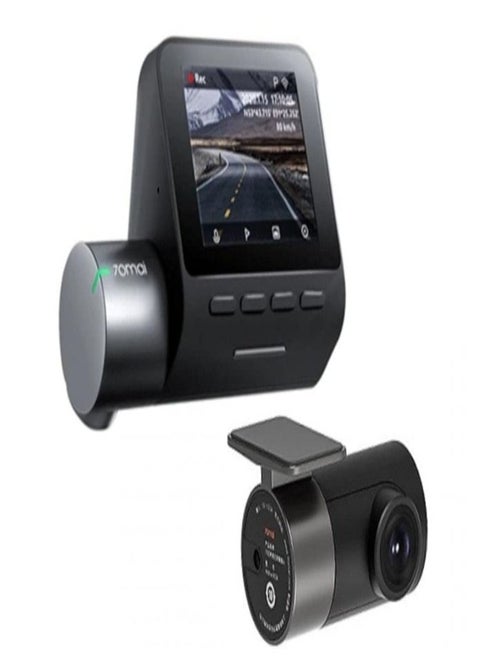 70mai A500S Pro Plus+, 2K Front and Interior, Dual Camera 1944p, 1080p, Built-in GPS ADAS, WiFi Smart System, Voice Control