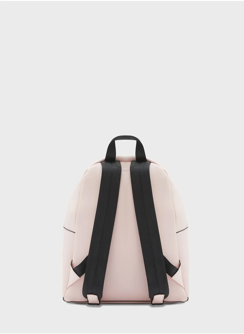 Calvin Klein Jeans Top Zip Slogan Backpack