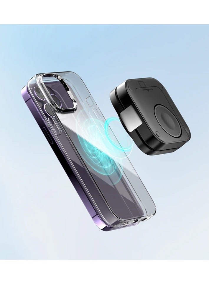 this is one - 15W Folding Multi-Function 3-in-1 Wireless Charger for iPhone, AirPods, and Apple Watch - Fast Charging Station with Powerful Magnetic Foldable Design - Image 1