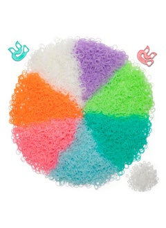 Rainbow Loom Rainbow Loom: Treasure Box - Glow-in-The-Dark Edition - DIY Bands Jewelry Kit, 7000 Glow Rubber Bands, 2 Happy Looms, Crafting Activity, Kids Ages 7+  - Image 4