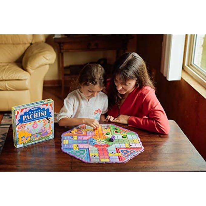 إيبو تعمل لعبة Fancy Pachisi Board Game على تطوير مهارات العد والصبر للأطفال ، وهي لعبة قديمة من 2 إلى 4 لاعبين مثالية للأعمار من 6 سنوات فما فوق - Image 2