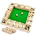 Ropoda Wooden Shut The Box Game 24 Players  Large 4 Sided Board 8 Dice Rules  Amusing Addition Game for Kids  Adults 12 Inch - Image 4