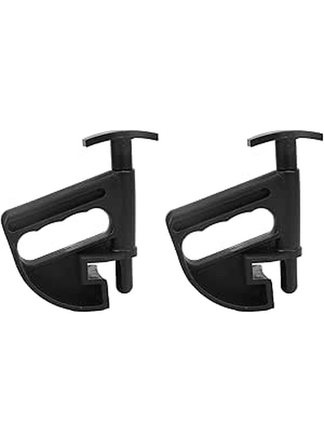 Universal ABS Metal Tire Changer Bead Clamp Tool 2 Pcs Spring Loaded Plunger for Auto Wheels and Tire Mounting - Image 1