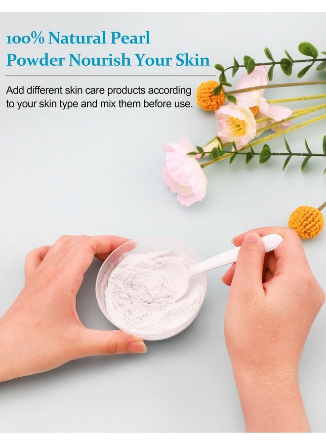 Jutqut Freshwater Pearl Powder Organic, 300g 100% Natural Pearl Powder, Organic Pearl Powder, DIY Skincare -DIY Antioxidant, Hydrating, Pore-Shrinking, Anti-Aging Mask, Pearl Powder Supplement - Image 3