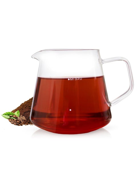 Coffee Glass Server Jug 650ML