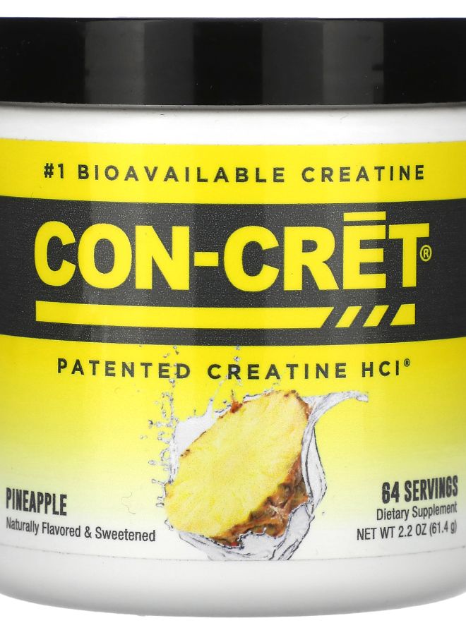 Patented Creatine HCl Pineapple 2.2 oz (61.4 g)