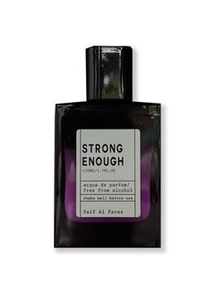 SAIF AL FARES Strong Enough Perfume for Men (Leather, Oudh) 50ML  - Image 1