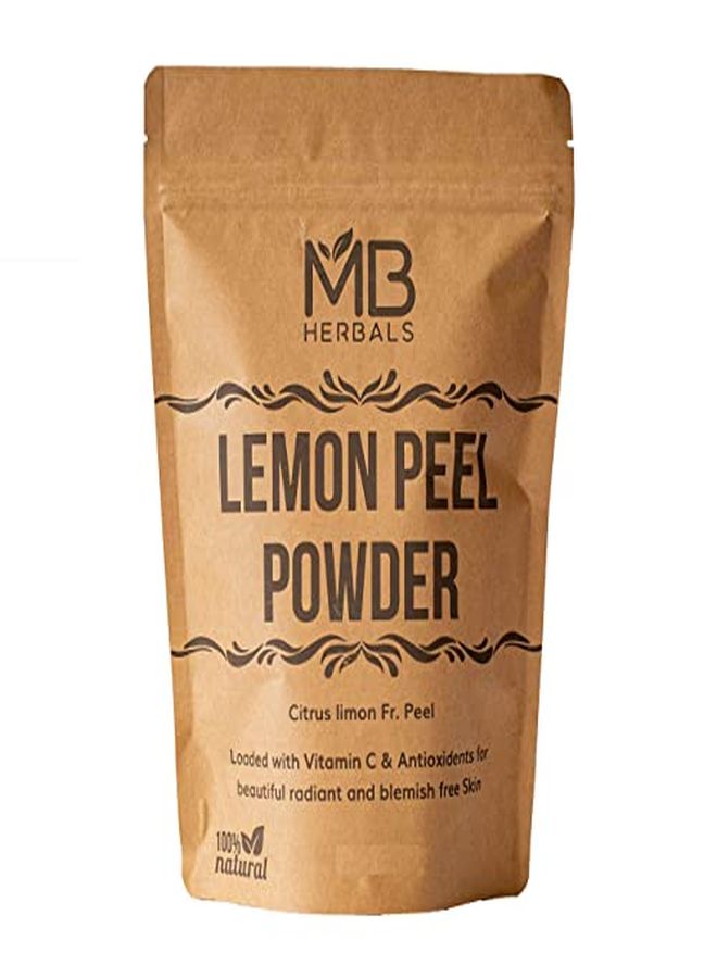 MB Herbals Lemon Peel Powder 100 Gram | 3.5 Oz| For Home-Made Natural Herbal Face Pack - Image 3
