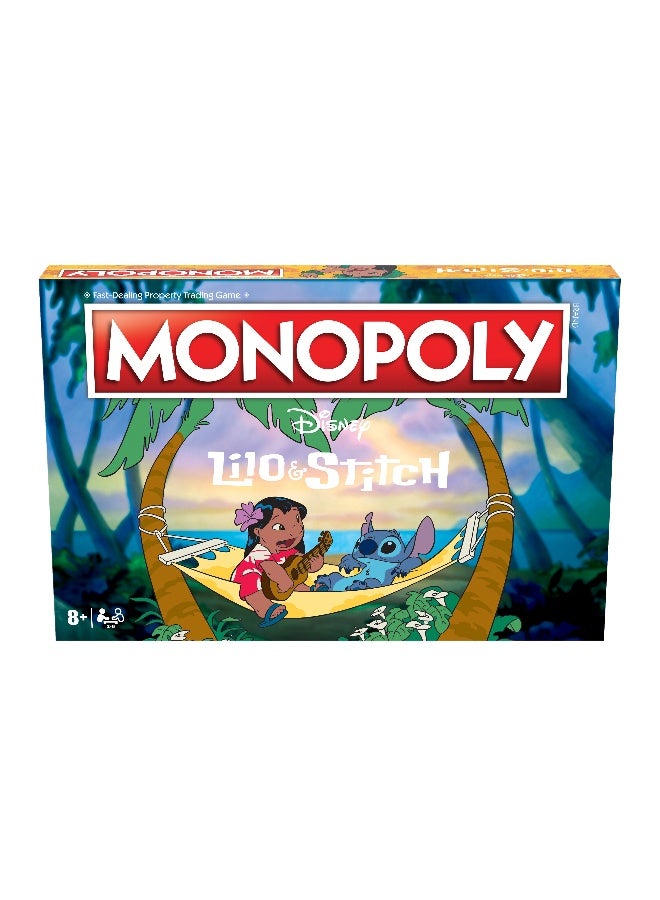 Winning Moves لعبة مونوبولي ذات طابع ليلو وستيتش - Image 2
