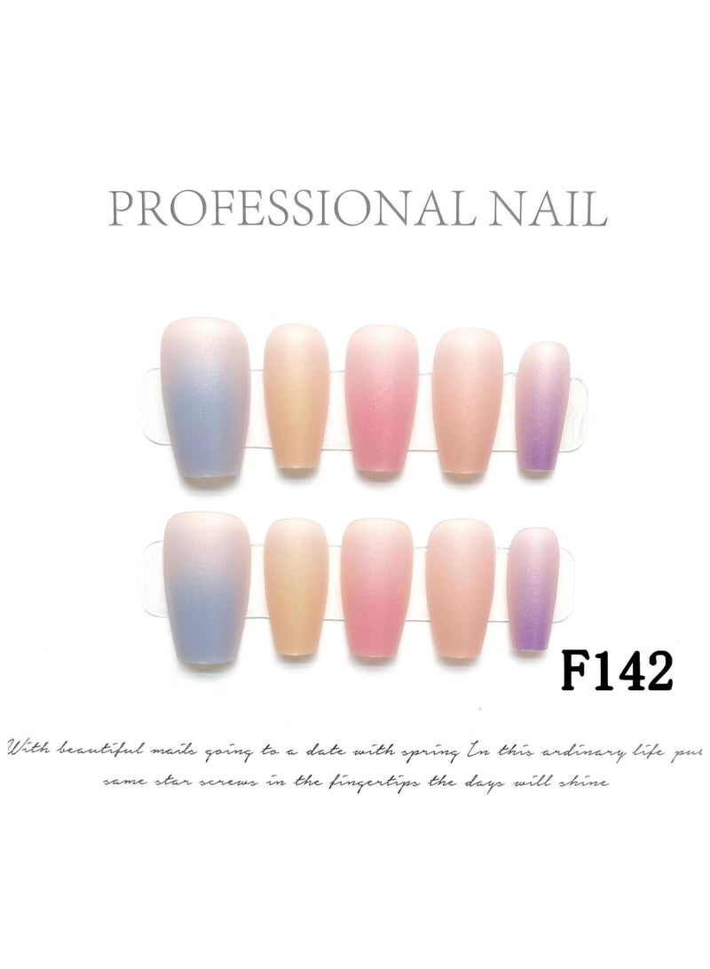 Binzo Beauty Binzo Beauty Handmade Press On  Nails, 10pcs,Nails Art , Acrylic Nails, False Nails,Matt Top - Image 1