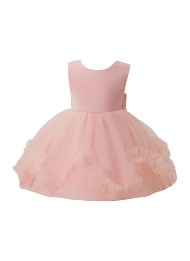 D'Daniela D' Daniela - Fairy Tulle Fantasy Dresses with Headband - Baby Pink