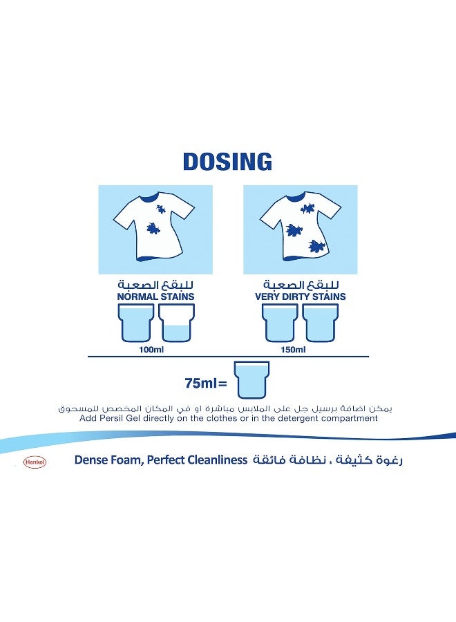 Persil Power Gel Liquid Laundry Detergent, With Deep Clean Technology, For Top Loading Washing Machines - Image 4