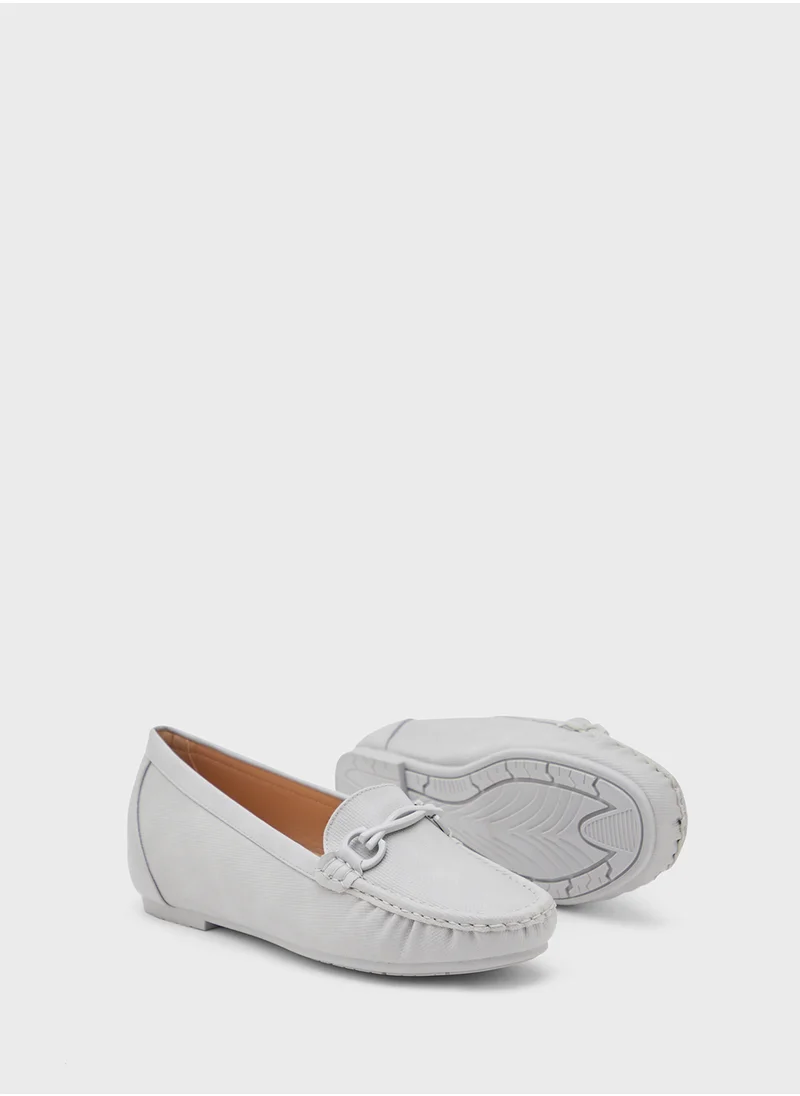 Ginger Trim Detail Moccassin