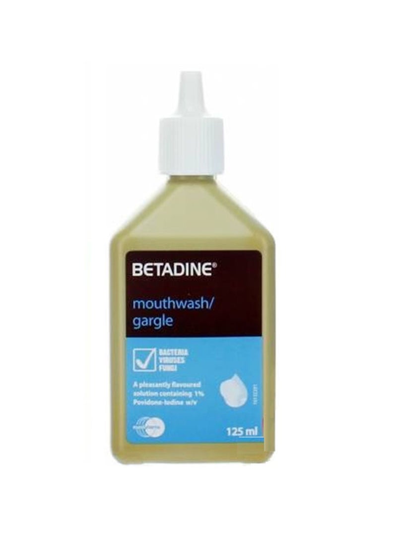 BETADINE غسول الفم 125 مل 