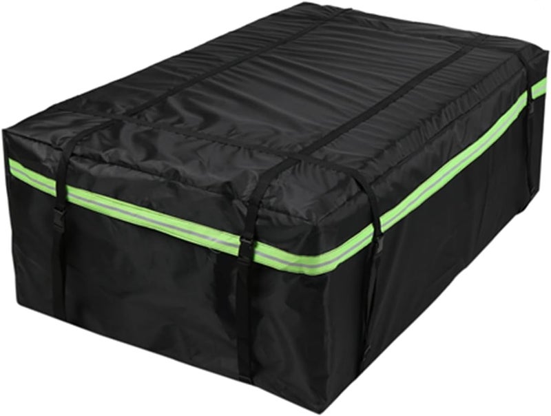 Pongnas 425L Car Roof Cargo Carrier, Watertight Bag with Night Reflective Strip, Universal Luggage Cube Bag for Travel, Camping (L) - Image 1