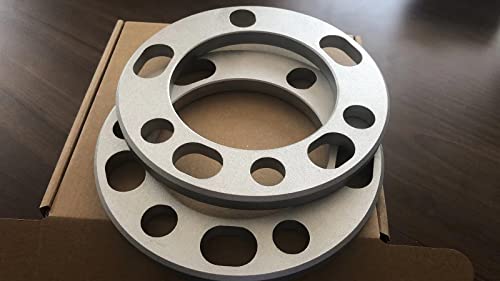 ZHTEAPR 4pc 12mm 1/2" Universal Wheel Spacers Adapters Compatible with Toyota Chevy GMC 6 Lug and 5 Lug Ford Dodge 5x5.5 5x139.7 6x5.5 6x139.7 for 75-96 F150,94-18 Ram 1500,98-20 Silverado 1500 - Image 3