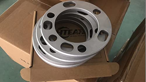 ZHTEAPR 4pc 12mm 1/2" Universal Wheel Spacers Adapters Compatible with Toyota Chevy GMC 6 Lug and 5 Lug Ford Dodge 5x5.5 5x139.7 6x5.5 6x139.7 for 75-96 F150,94-18 Ram 1500,98-20 Silverado 1500 - Image 4