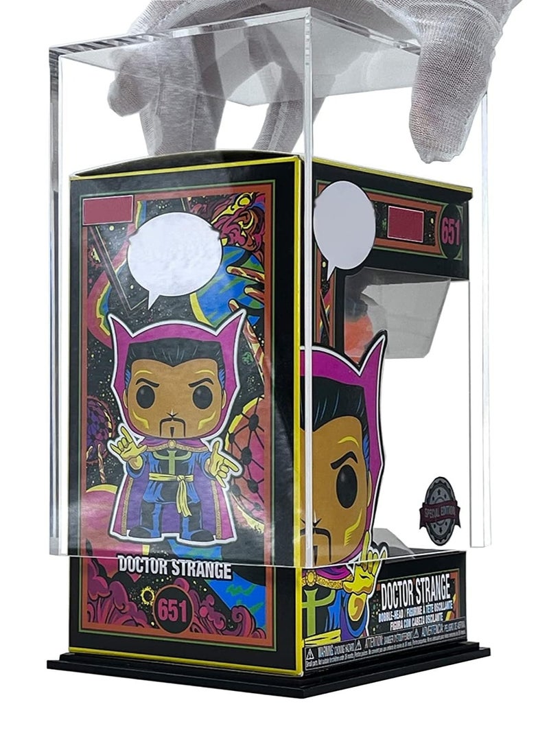 TPGP Acrylic Display Case, Acrylic Protector Compatible with Funko POP! 4 Inch Vinyl Figures, Full Assembly Clear Box for Collectibles and Figures, 5x3.93x6.7 Inch - Image 4