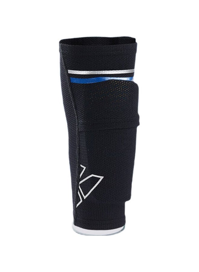 VICLeO Soccer Shin Guard Fixed Socks For Adults And Children, Protective Leg Guards With Inner Pocket, Double-Layer Non-Bottom Socks, Insert-Type Leg Guard Socks V820223 Size M - Image 1