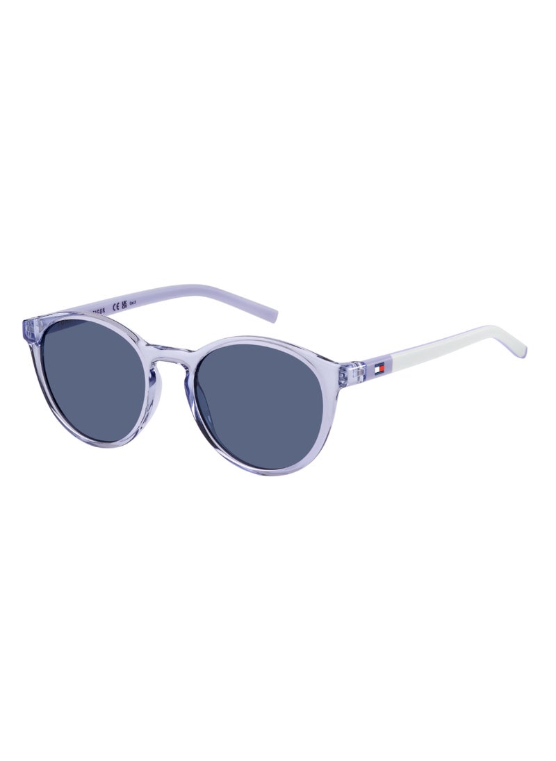 TOMMY HILFIGER Kids Unisex Uv Protection Sunglasses Th 2121/S Blue 43 - Lens Size: 42.7 Mm - Lilac  - Image 1