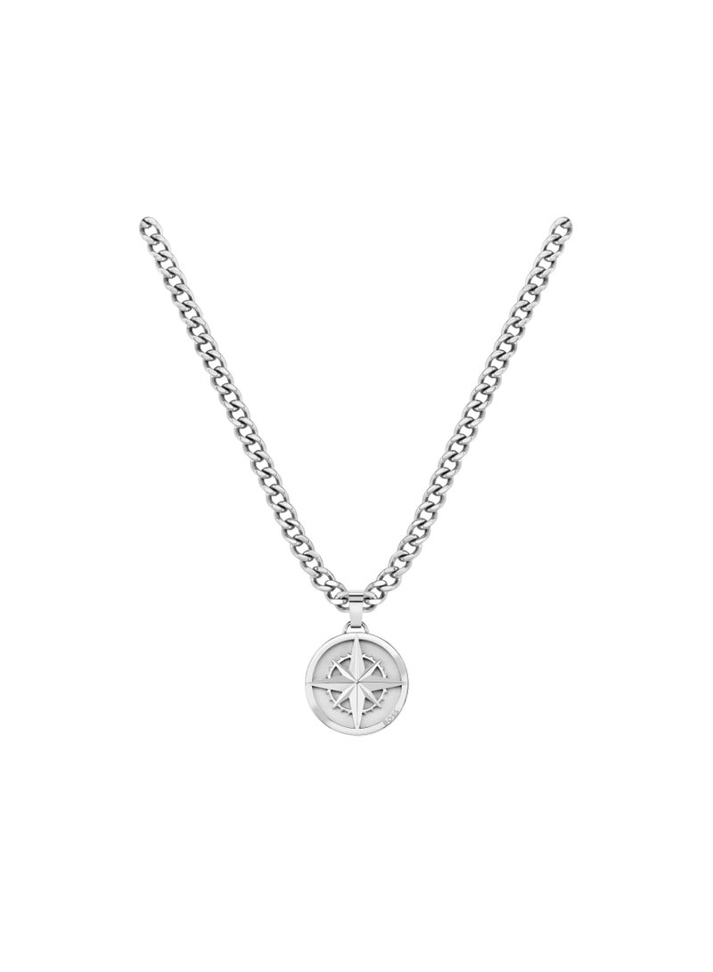 HUGO BOSS Hugo Boss Men's Silver Pendant Necklaces - 1580544  - Image 1