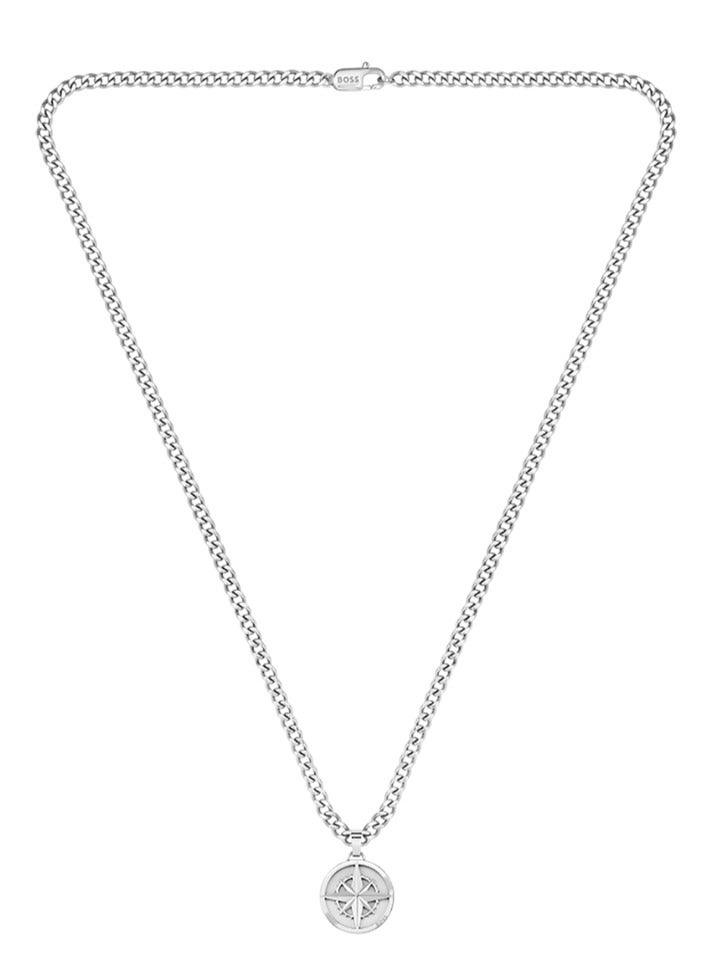 HUGO BOSS Hugo Boss Men's Silver Pendant Necklaces - 1580544  - Image 2