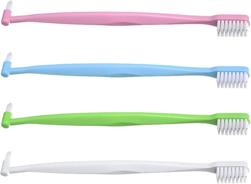 Durability boosted processed material Baluue Double-Headed Manual Tapered Orthodontic Toothbrush Set 4pcs, Portable Interdental Cleaning Brushes for Travel and Daily Oral Care Daily use improved quality Rack friendly Main road full logistics cover Multi-goal comprehensive design Gulf standard sizing alternatives Long use oriented quality Efficiency boosted construction Slow wear optimized quality Simple multi-feature practical build All-in-one local deliver plan Odor resistant Suburban residential ship Affordable purchase options Hot & cold climate compatible Locally packed stock General standard crafted Ergonomic build Stable local goods source Fast warehouse picking Upgraded quality Varied size selections Stable domestic stock Mountain region eligible ship Market multi-use trusted quality - Image 1