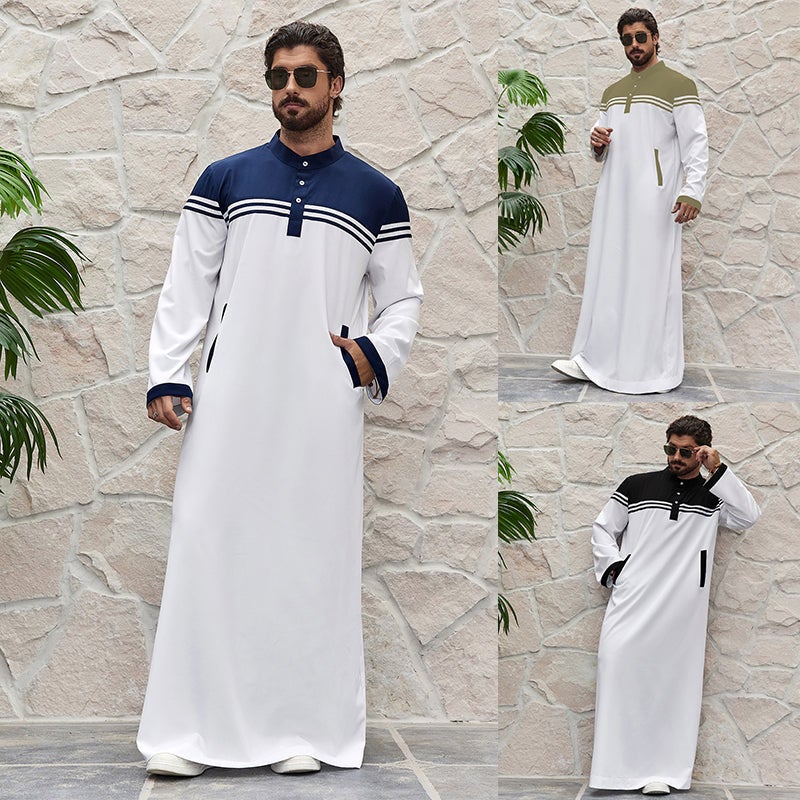 هو جومبو [AR] MSL177 Men's Thobe - Long, Ramadan - Image 2