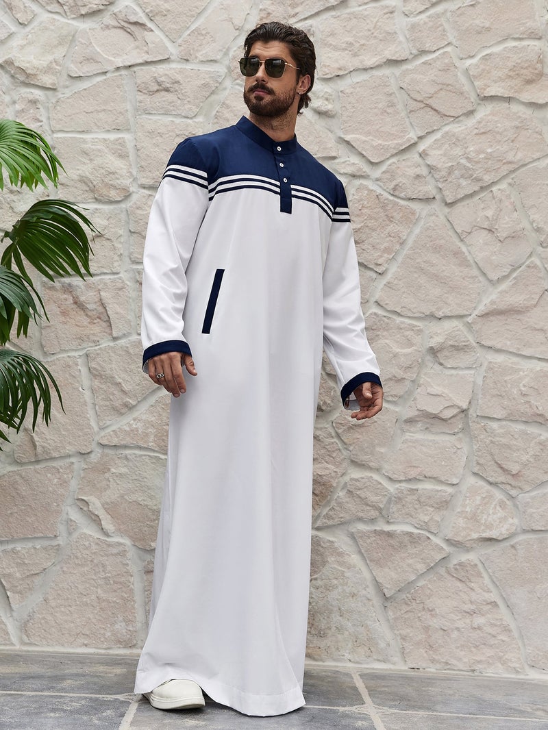هو جومبو [AR] MSL177 Men's Thobe - Long, Ramadan - Image 4