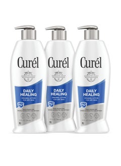 Curel Daily Healing Body Lotion For Dry Skin Dermatologist Recommended Hydrating Body Lotion With Advanced Ceramides Complex 313 Oz  - Image 1